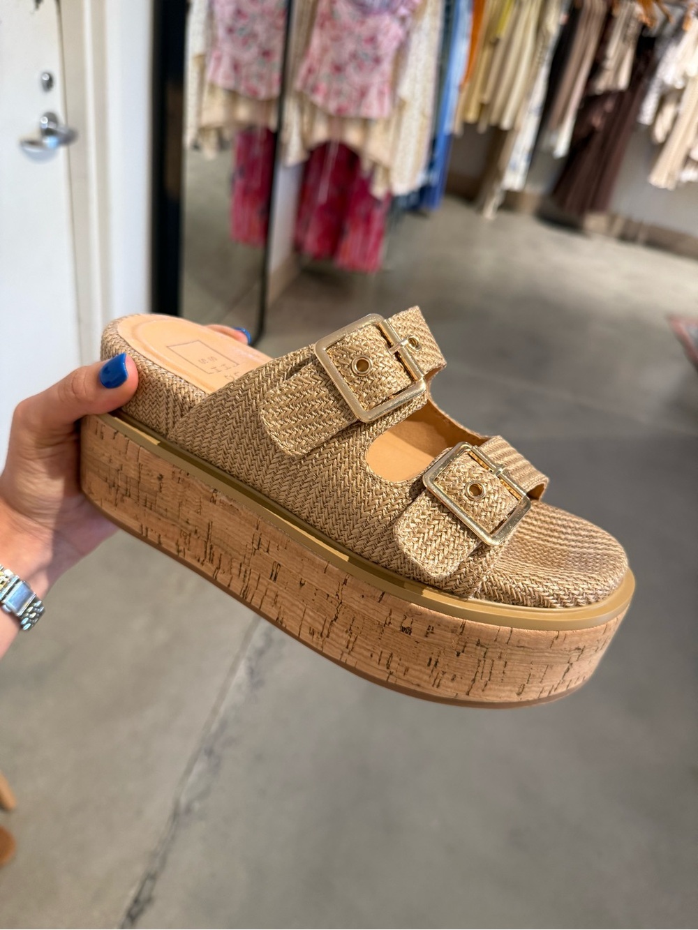 Lucinda Platform Natural Woven